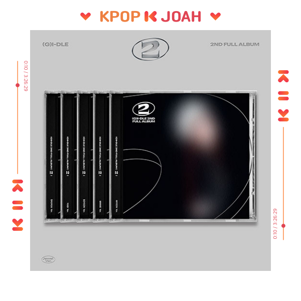 (JEWEL) (G)I-DLE [2] 2nd FULL ALBUM (30th Jan.2024)
