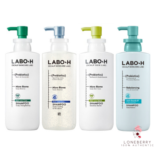 Labo-h Hair Loss Care Shampoo (400ml) Scalp Strengthening | หนังศีรษะระบายความร้อน | เดอร์มาแพ้ง่าย | สกาล์ป แอนด์ ซีบัม