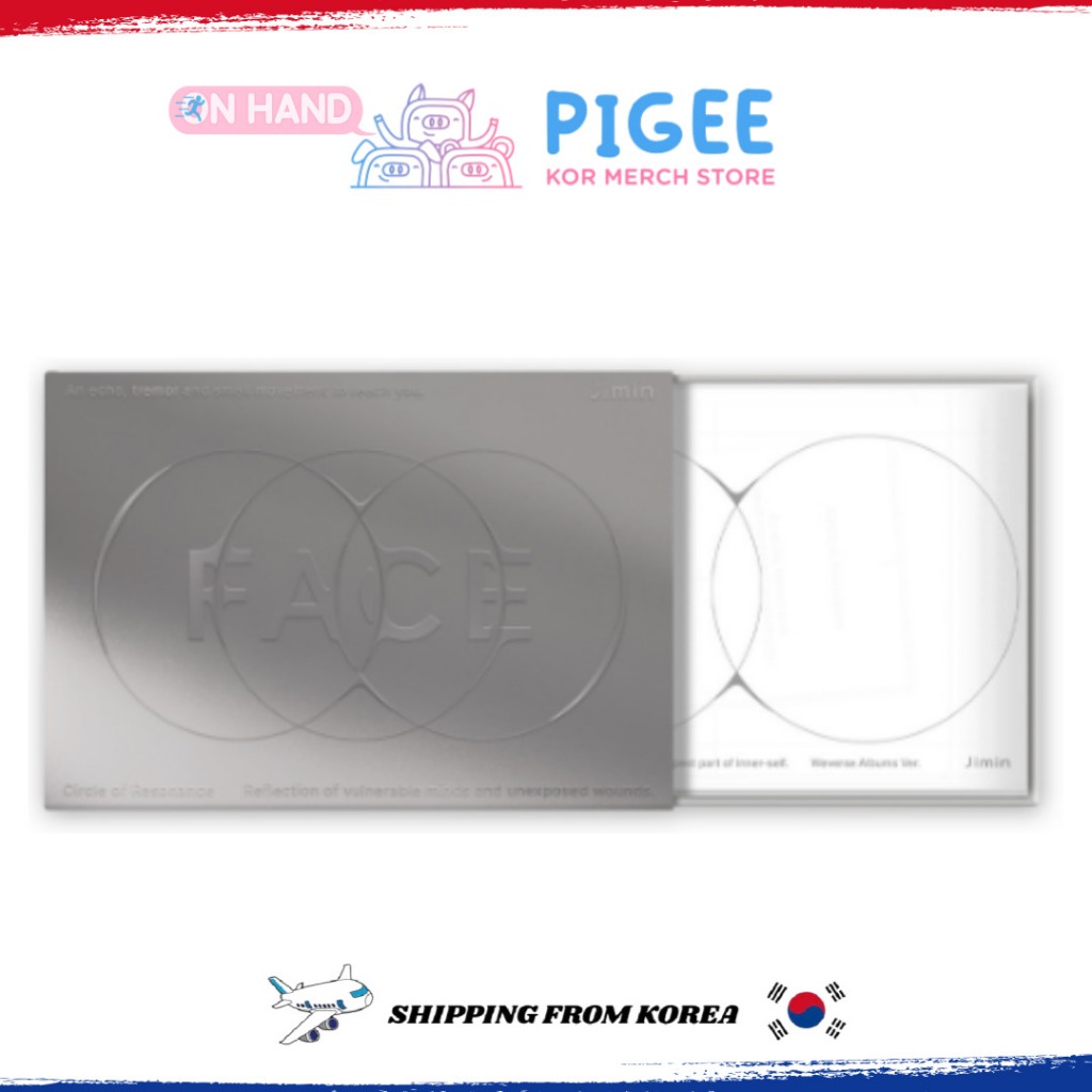 BTS JIMIN - 1ST Solo Album [ FACE ] (WEVERSE Ver.)