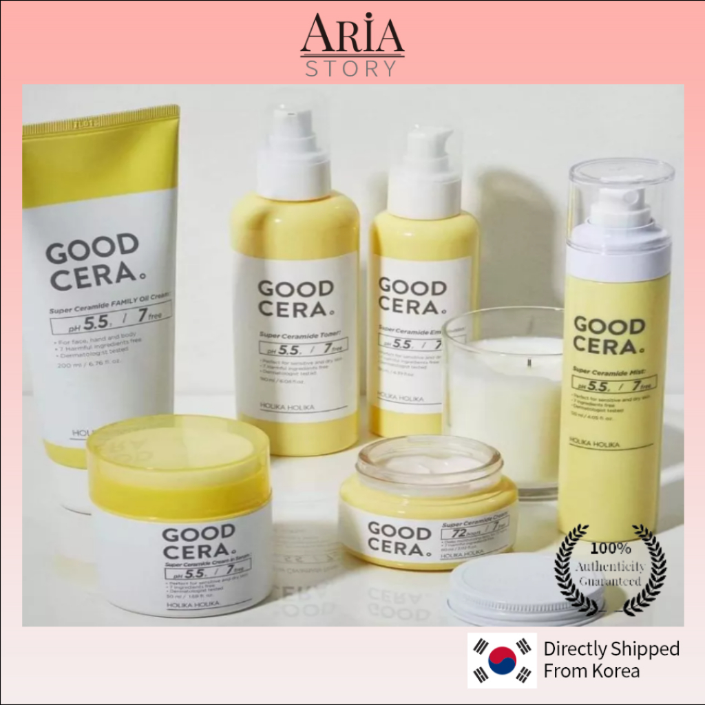 Holika Holika Good Cera Super Ceramide ผลิตภัณฑ์ดูแลผิว (Mist / Emulsion / ครีม / บาล์มให้ความชุ่มชื้น) /