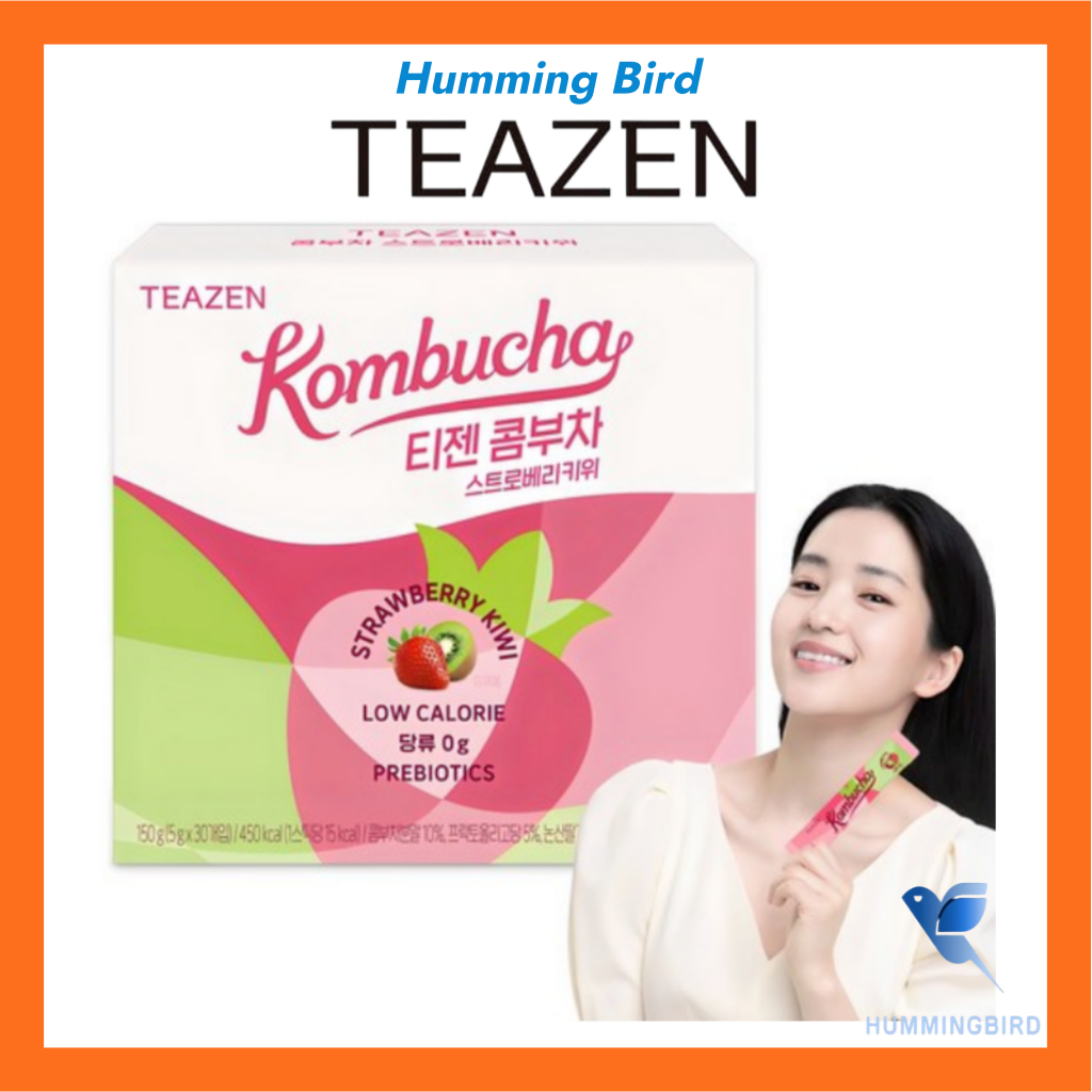 [TEAZEN] Kombucha Tea Strawberry Kiwi