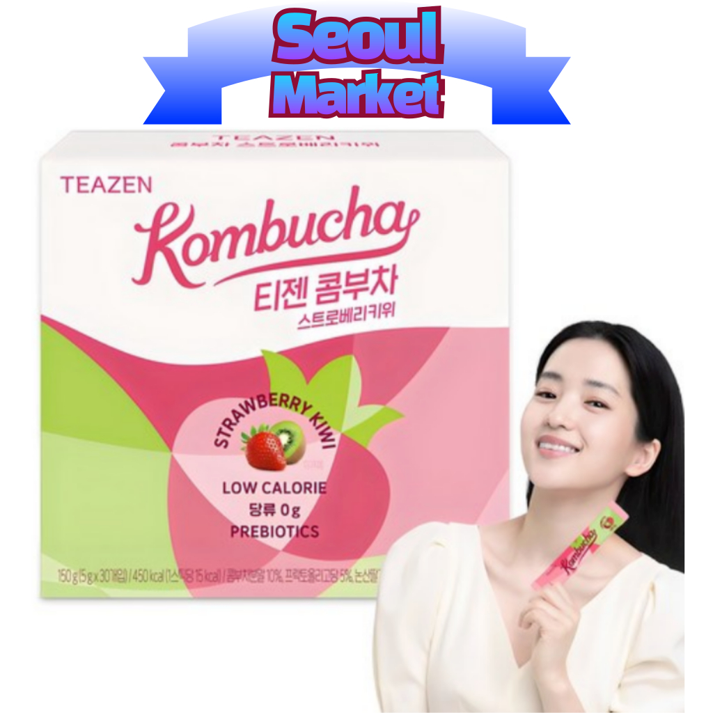 [TEAZEN] Kombucha Tea Strawberry Kiwi