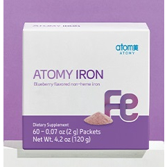 🎀【พร้อมส่ง】KOREA ATOMY IRON 2g*60 Packets