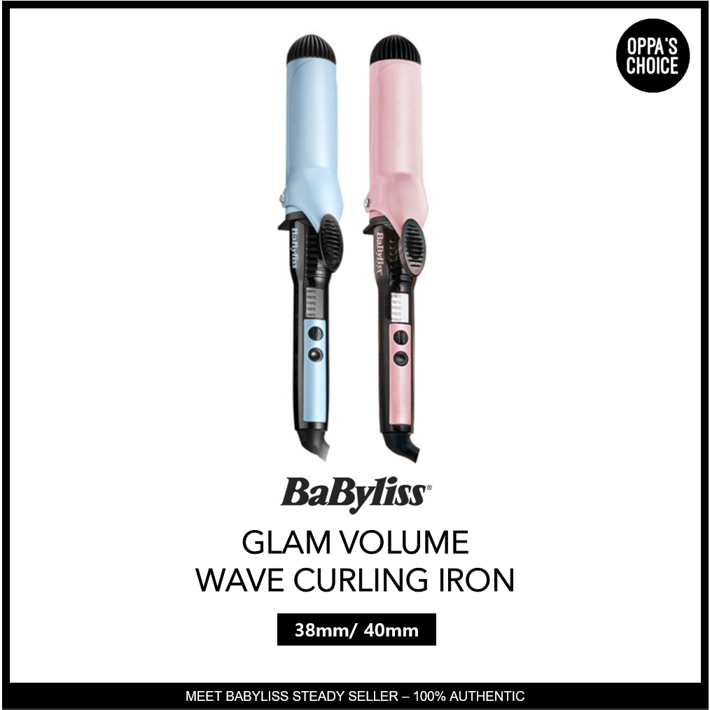 [หุ้นในประเทศไทย] BABYLISS เหล็กดัดผม GLAM VOLUME WAVE CURLING IRON(38MM/40MM)