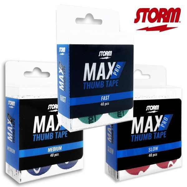 Storm Max Pro Bowing Thumb Timing Tape(40 ชิ้น)