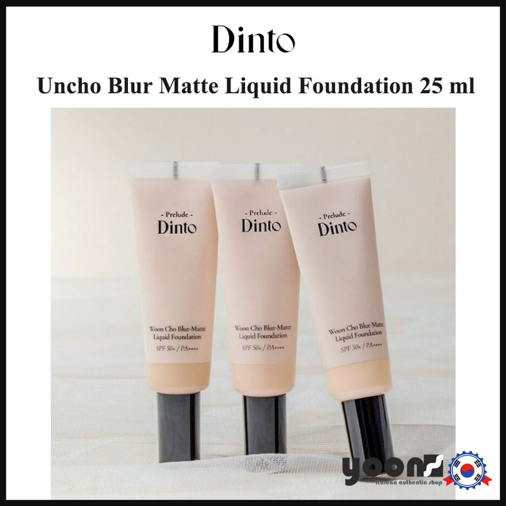 [Dinto] Prilude Dinto Uncho Blur Matte Liquid Foundation 25ml_จากเกาหลี