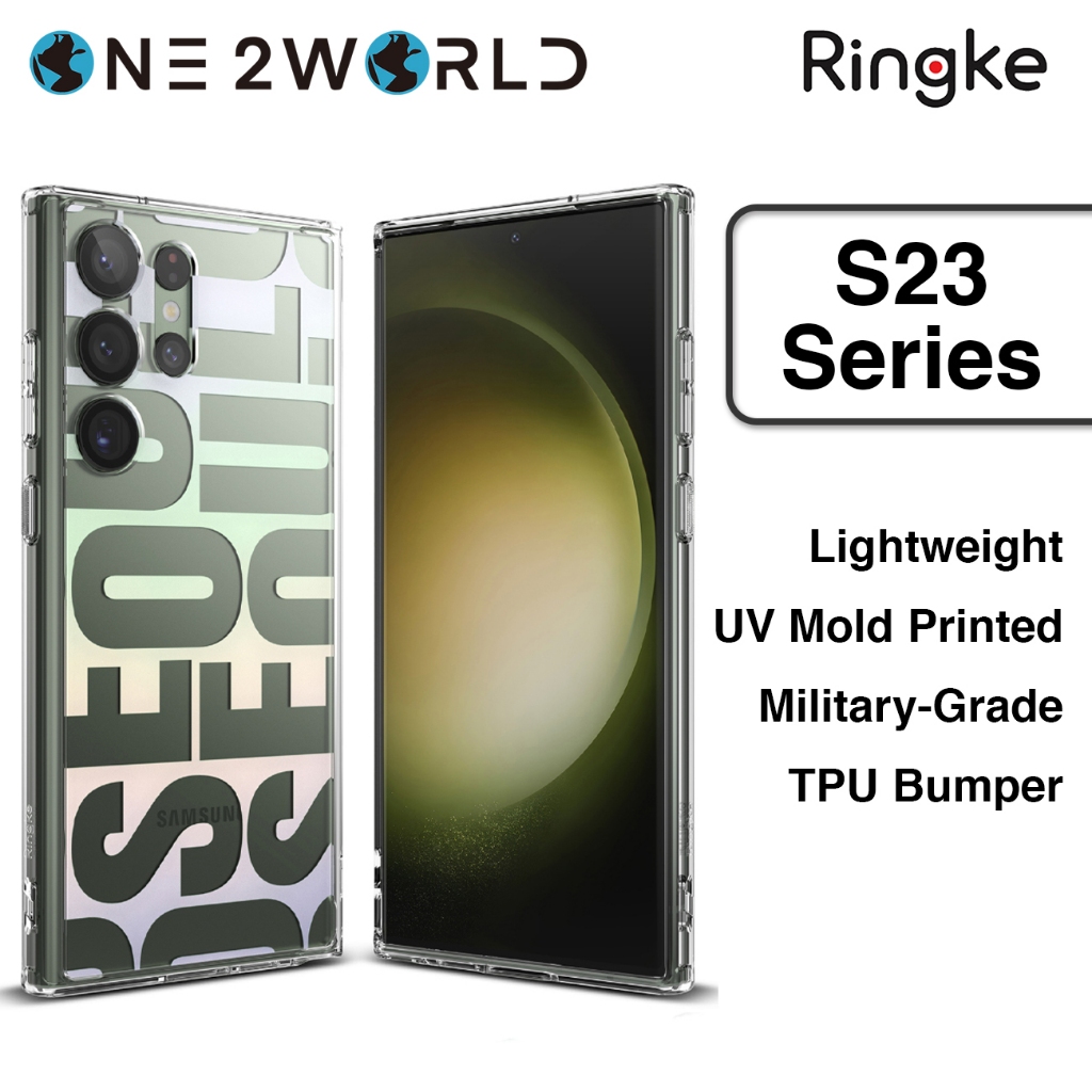 เคส Ringke Fusion Design สําหรับ Samsung Galaxy S23/ S23 Plus/ S23 Ultra