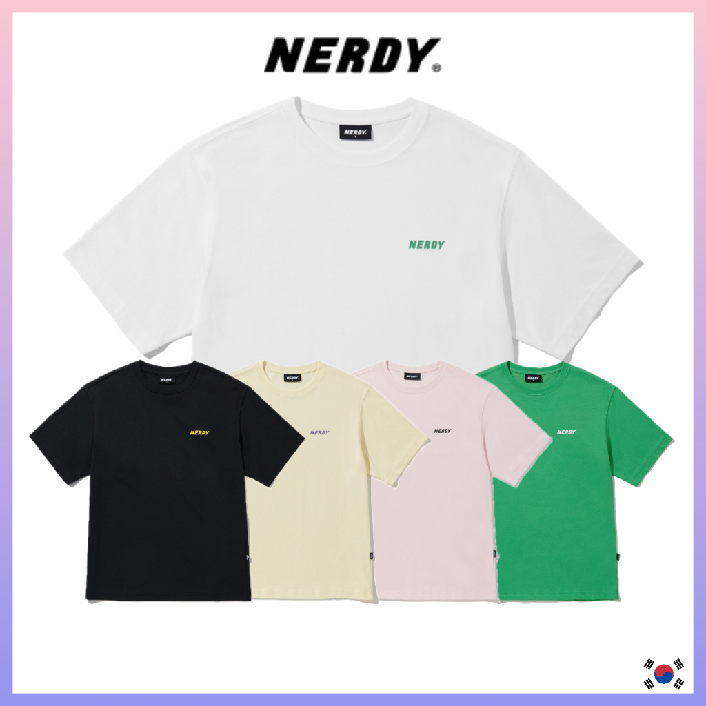 [NERDY] เสื้อยืด 5 สี สําหรับผู้ชาย ผู้หญิง