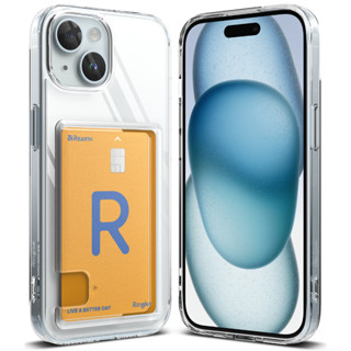 Ringke Fusion Card สําหรับ iPhone 15 Plus 15 เคสพร้อมที่ใส่การ์ดในตัว