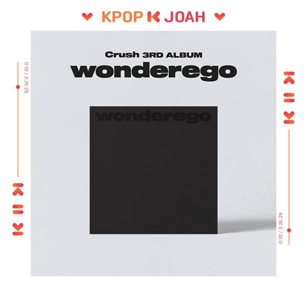 CRUSH [wonderego] 3rd FULL ALBUM (15th Nov.2023)