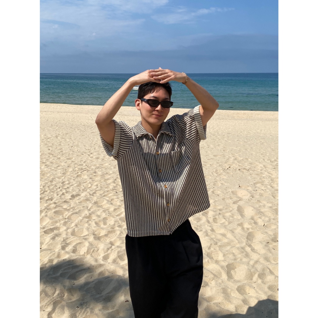 [DAYSOME]แว่นกันแดด Beat Black