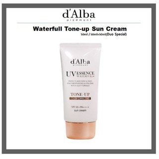 [dAlba] Waterfull Tone-up ครีมกันแดด 50 มล. 50 มล. 50 มล. (Duo Special)