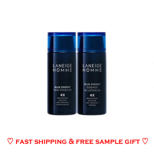 Laneige Homme Blue Energy EX เซต 50 มล. (2 ชิ้น) พร้อมของแถม