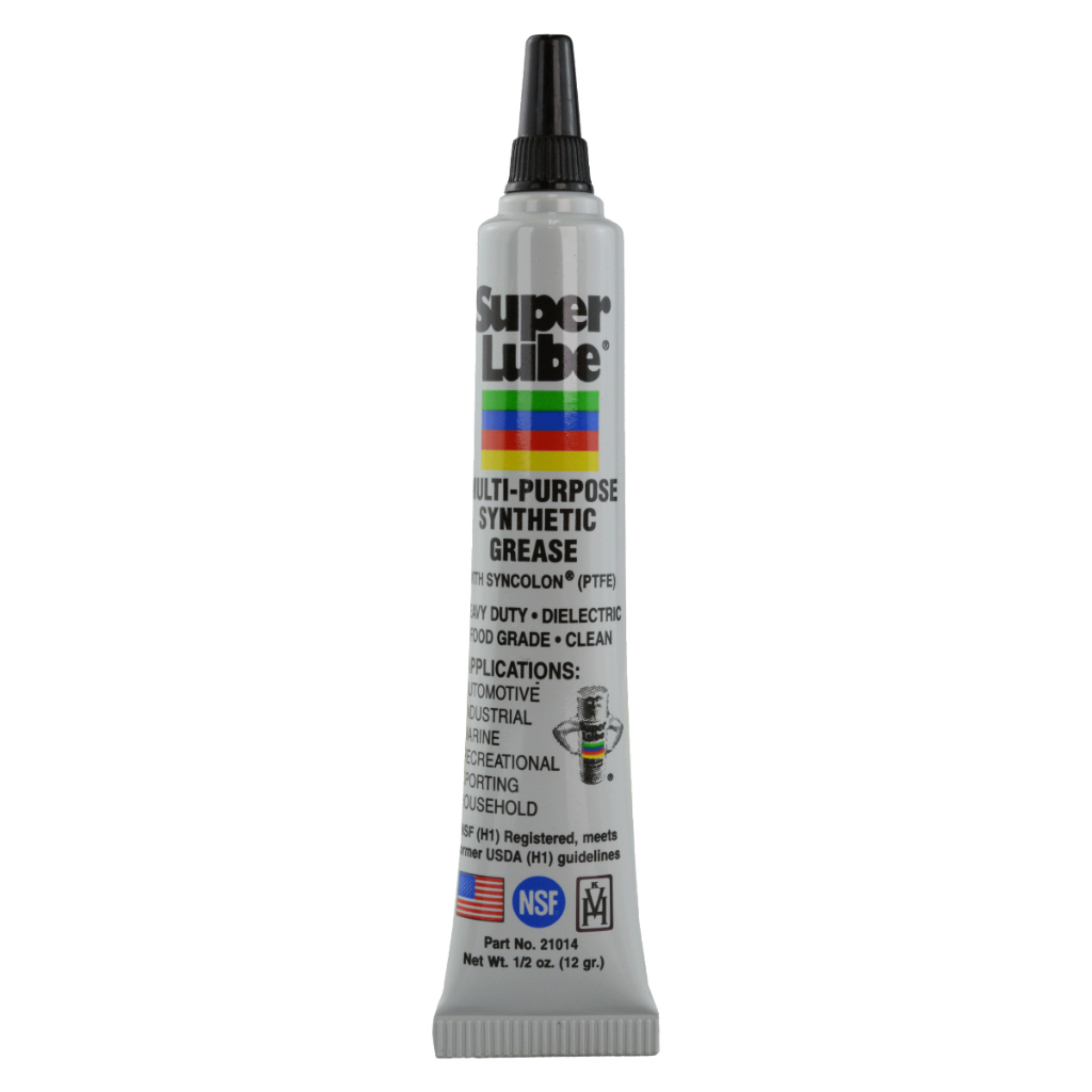 Super Lube จาระบีสังเคราะห์อเนกประสงค์ 12g/หลอด สีขาวโปร่งแสง จาระบีเกรดอาหาร สําหรับเครื่องชงกาแฟ SAECO PHILIPS / จากโซล เกาหลี