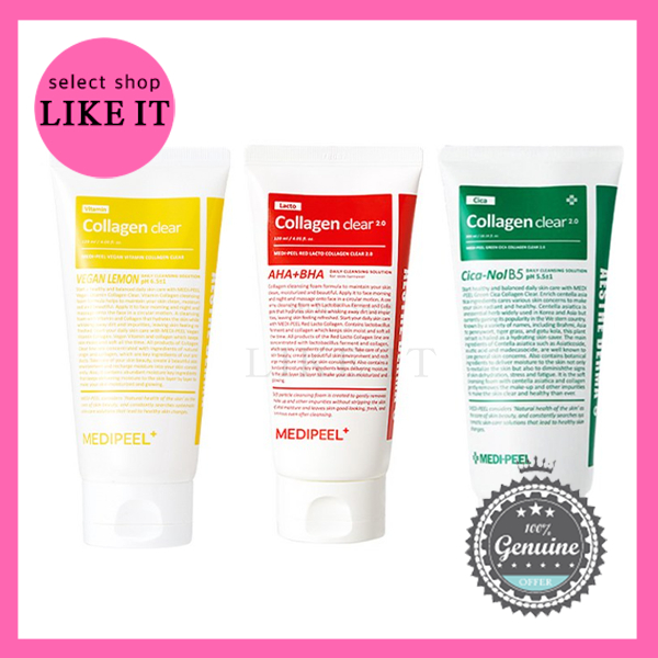 [Medi-peel] Collagen Clear 2.0 Cleansing Foam 120ml | Shipping from Korea | Korea Beauty