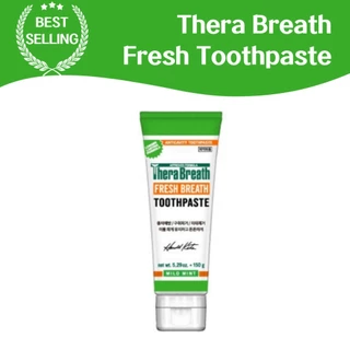 Thera breath fresh ยาสีฟันมินต์ อ่อนโยน 150 กรัม ป้องกันฟันผุ กําจัดกลิ่นปาก ขจัดคราบจุลินทรีย์ สุขภาพฟัน สดชื่น ดูแลช่องปากทุกวัน เพื่อความสดชื่นและสุขภาพดี