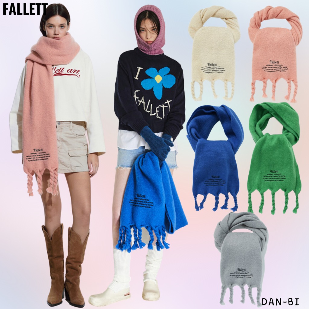 [FALLETT] ท่อไอเสียโลโก้ Story ling / 5 สี / ของแท้ 100% / สินค้าเกาหลี / เพิ่มสีดํา