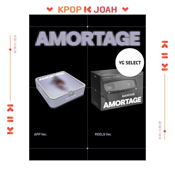 [POB] JISOO (BLACKPINK) [AMORTAGE] Mini Album (APP / REELS Ver.) (14th Feb.2025)