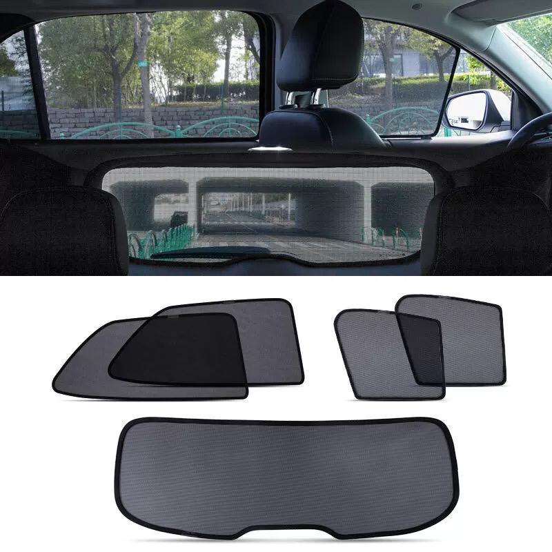 Toyota Prius XW50 2015 - 2021 ( 4 / 5 ชิ้น ) ม่านบังแดดแม่เหล็กในรถยนต์ / ถาดบูต
