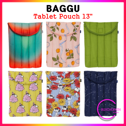 Baggu กระเป๋าใส่แท็บเล็ตพีซีแล็ปท็อป (13 นิ้ว) / กระเป๋าแบบใช้ซ้ําได้ เป็นมิตรกับสิ่งแวดล้อม