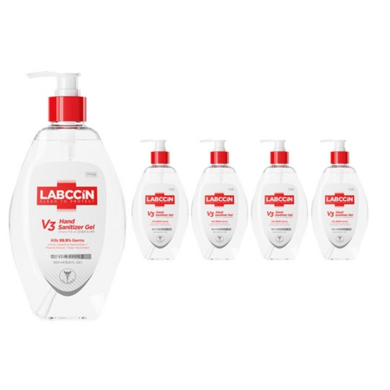 Labccin V3 เจลล้างมือ 500 มล. x 5ea