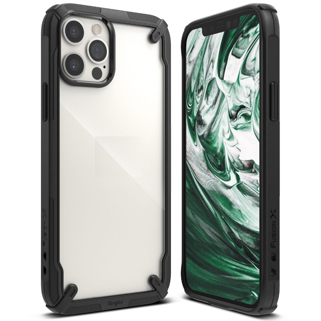 Ringke Fusion-X สําหรับ iPhone 12 Pro Max เคสกันกระแทกดูดซับ
