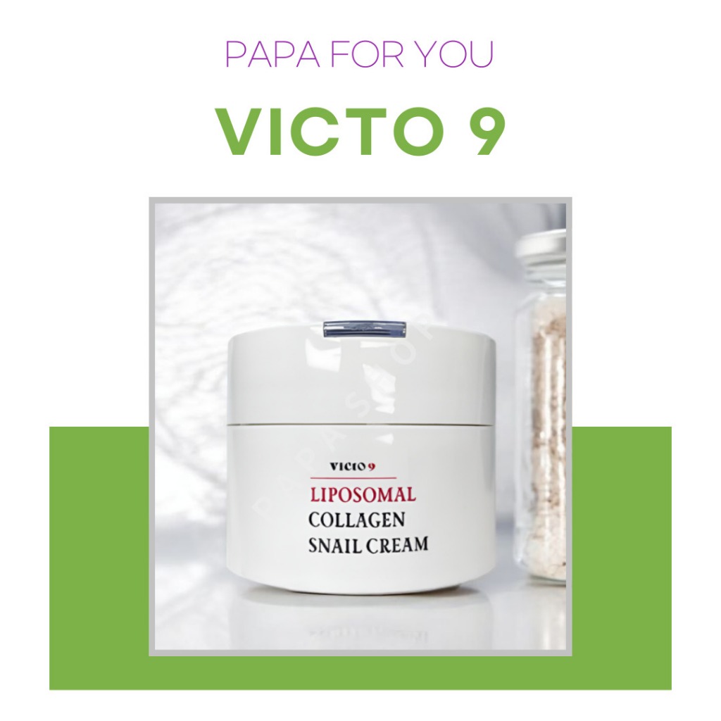 [VICTO9] Liposome Collagen Snail Cream 100ml บํารุงผิวต่อต้านริ้วรอย
