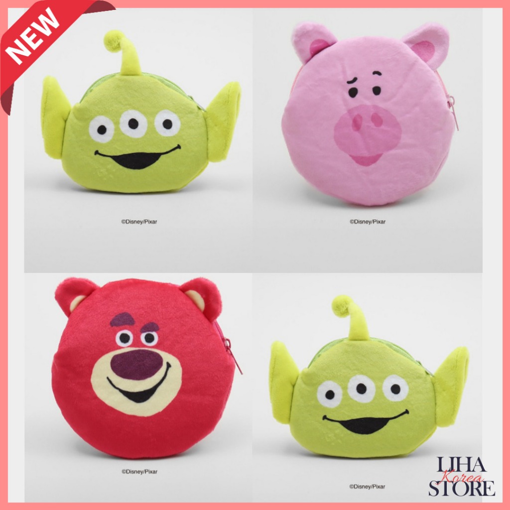 Daiso Korea Pixar Toy Story Goods กระเป๋าใส่เหรียญ Toy Story ที่ใส่เหรียญ