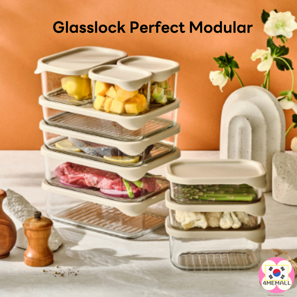 Glasslock กล่องแก้ว สําหรับใส่อาหารในตู้เย็น food storage Food container