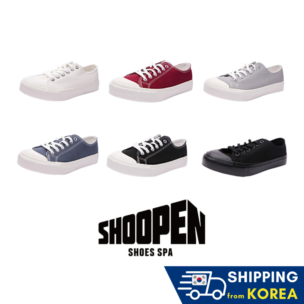 [SHOOPEN] (🇰🇷รองเท้าผ้าใบ แบรนด์เกาหลี HPCR4CA01M