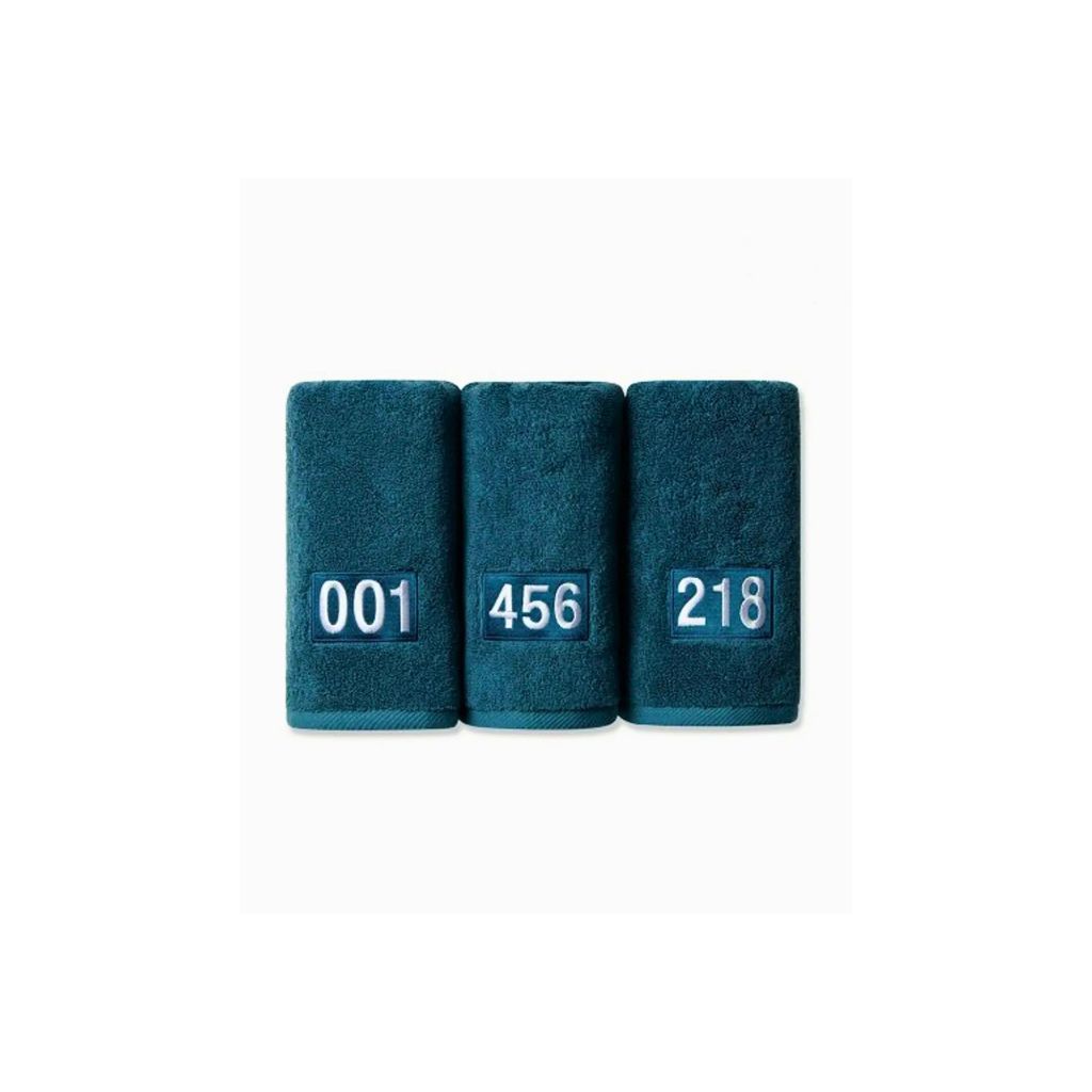 Musinsa X Squid Game Player Towel 3-Pack