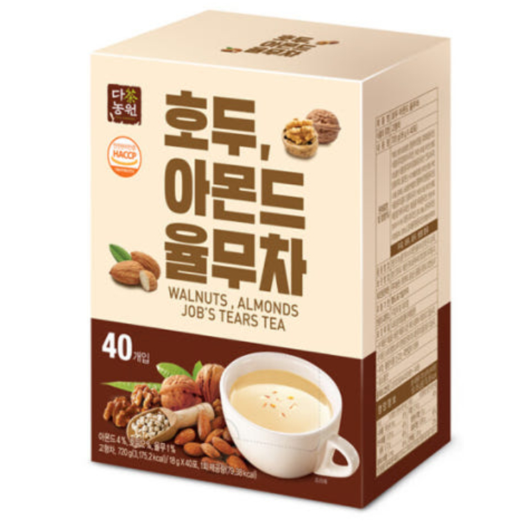 Danongwon Walnut Almond Jobs Tears, 40T