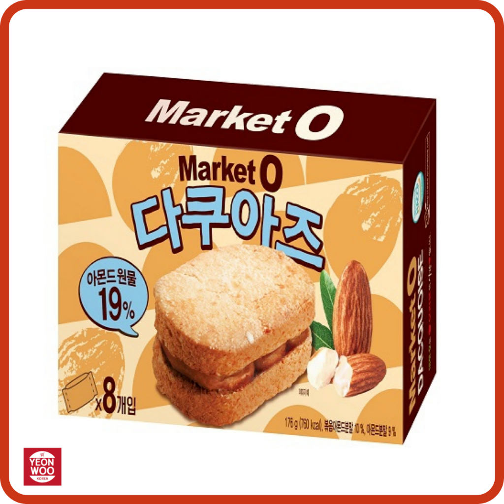 [ORION] Market O Dacquoise Dakuaz 176 กรัม (8 ชิ้น) จากเกาหลี