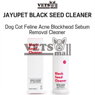 [JAYUPET] Jayupet Black Seed Cleaner สำหรับสัตว์เลี้ยง / Pet Blackhead และ Sebum Remover &amp; Cleaner สำหรับสุนัขและแมว / สุนัขและแมว Feline Acne Remover