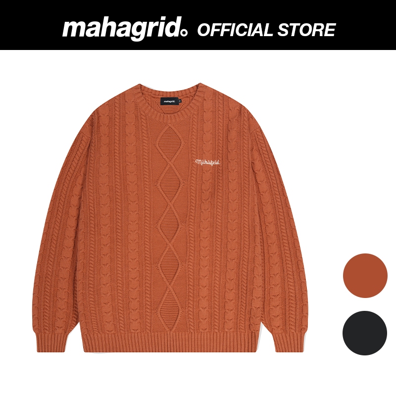 [MAHAGRID] FISHERMAN KNIT SWETER