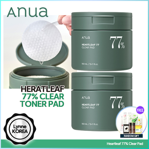 [SET Edition] ANUA Heartleaf 77 แผ่นโทนเนอร์ PHA Dead Skin Care Low pH Daily Toner Pads