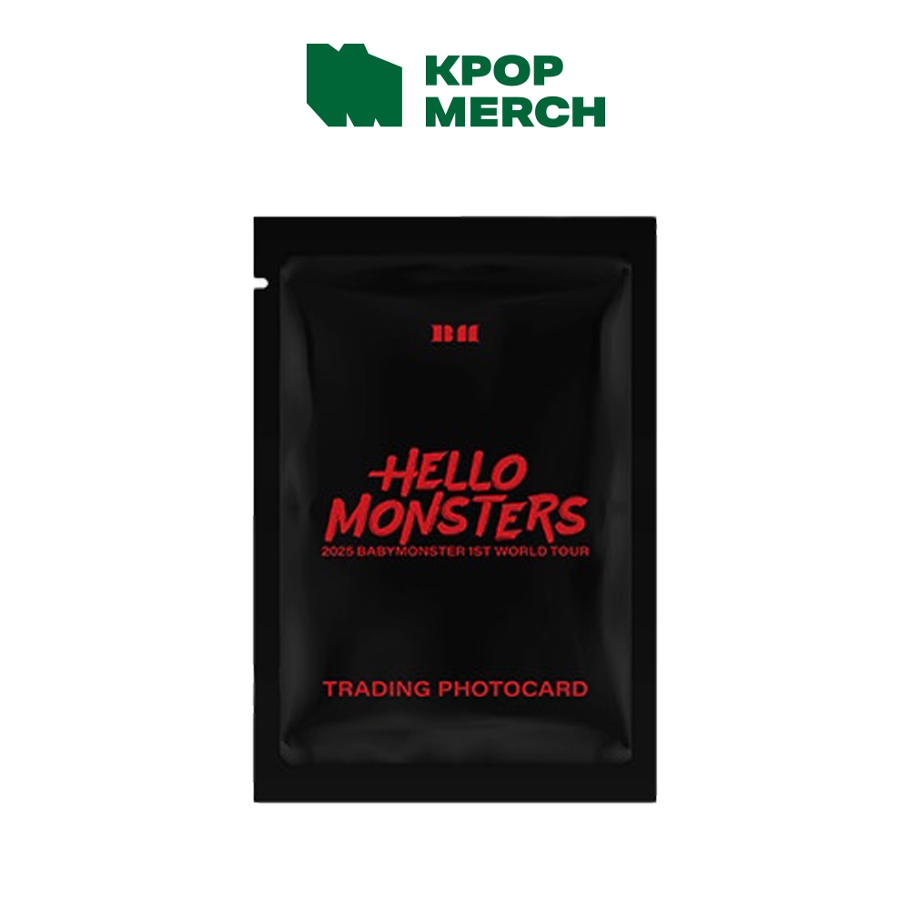 BABYMONSTER - 1st World Tour [ Hellomonsters ] Trading photocard