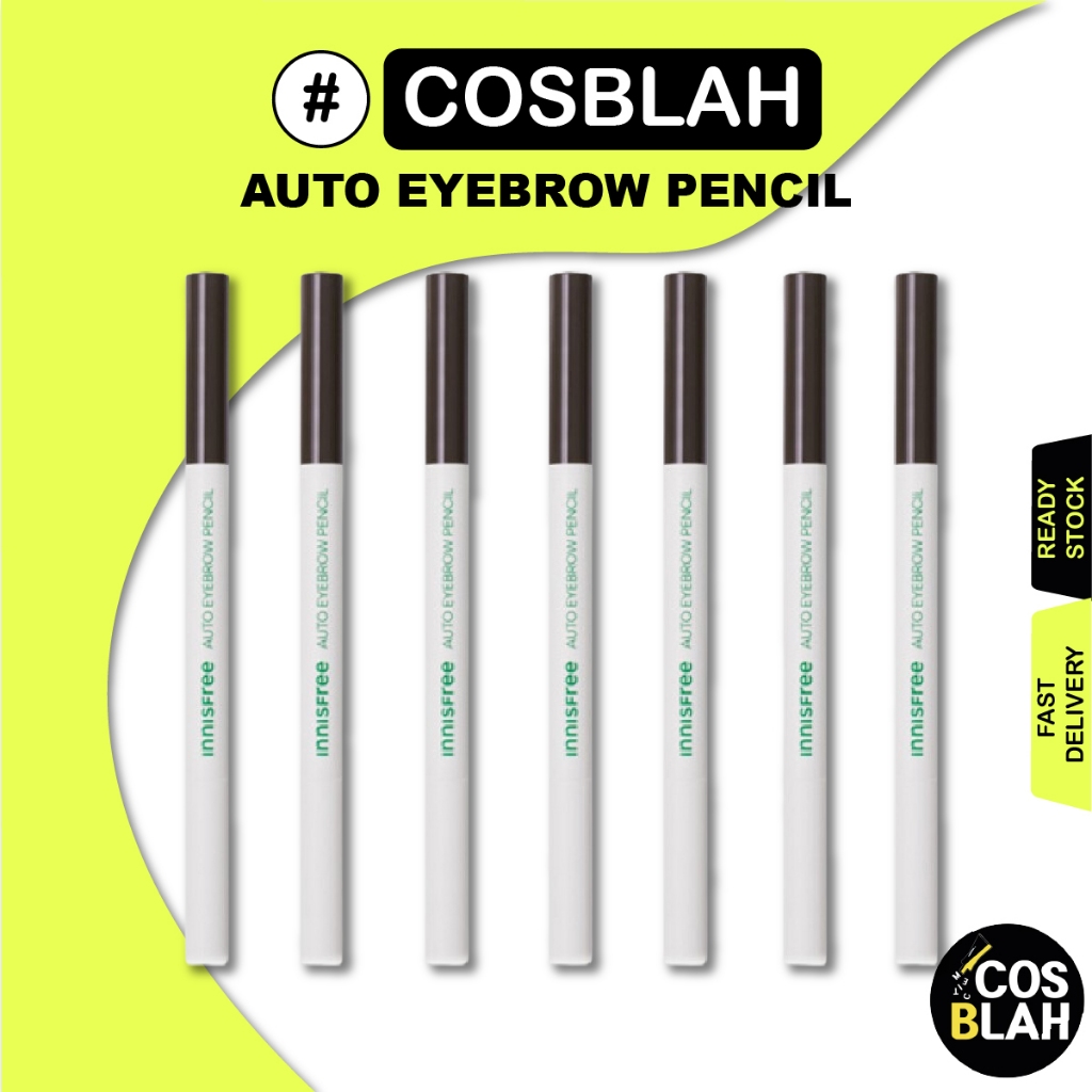 Innisfree Auto Eyebrow Pencil 0.3g - 7 สี**CHECK EXP