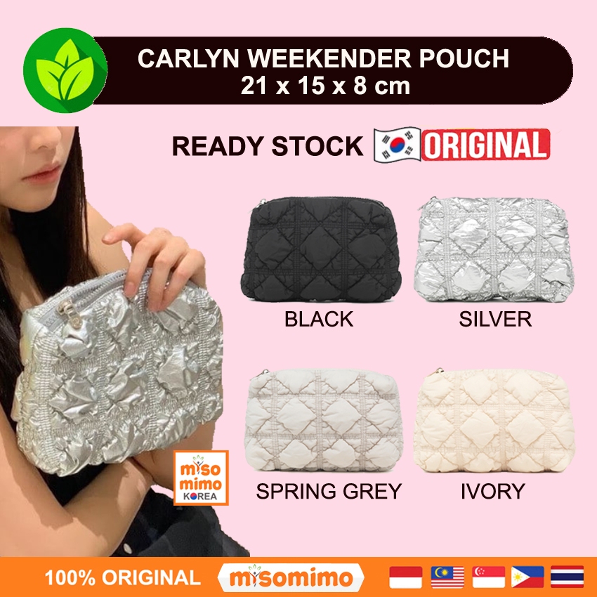 แท้ / พร้อมส่ง Carlyn WEEKENDER POUCH ของแท้ 100%