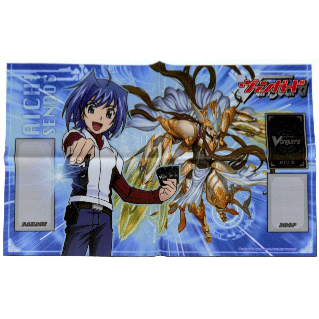 Cardfight Vanguard Playmat - Binding Force of the Black Rings BT12 Cloth Playmat Aichi Sendou
