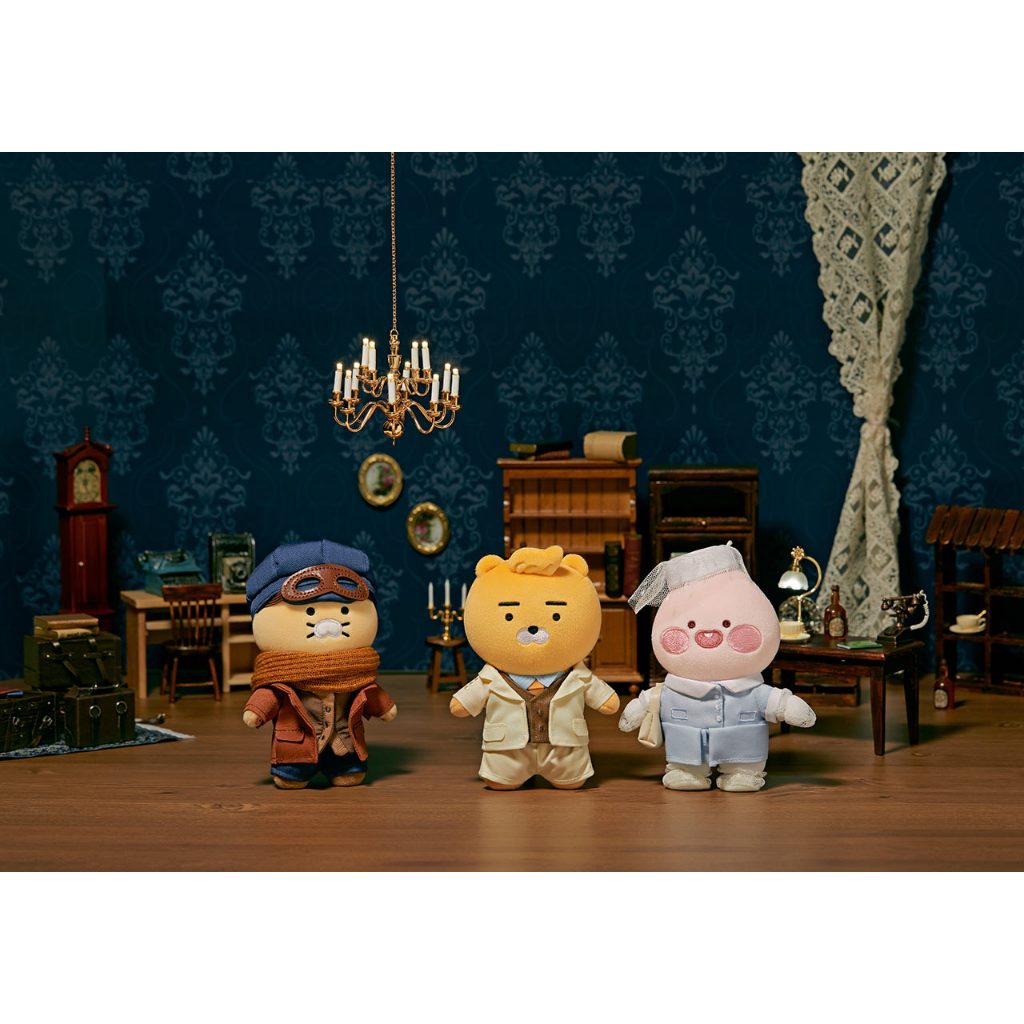 🎀【พร้อมส่ง】2023 Netflix Gyeongseong Creature x Kakao Friends Keyring Ryan/ Apeach/ Choonsik