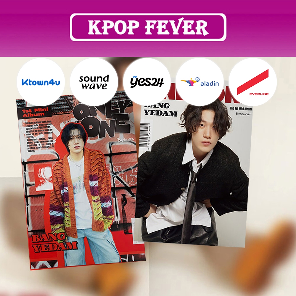 [ POB ] BANG YEDAM - 1st Mini Album ONLY ONE PHOTOCARD PHOTOBOOK SEALED