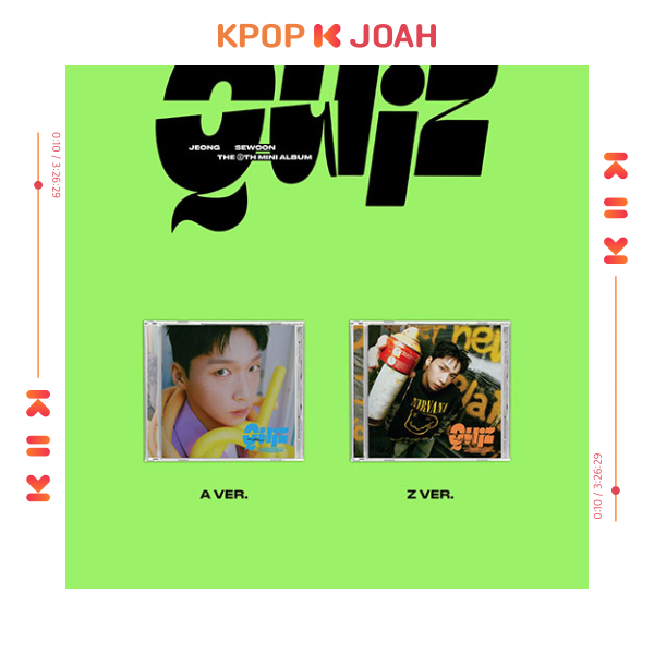 (JEWEL Ver.) JEONG SEWOON [QUIZ] 6th MINI ALBUM (5th Jan.2024)