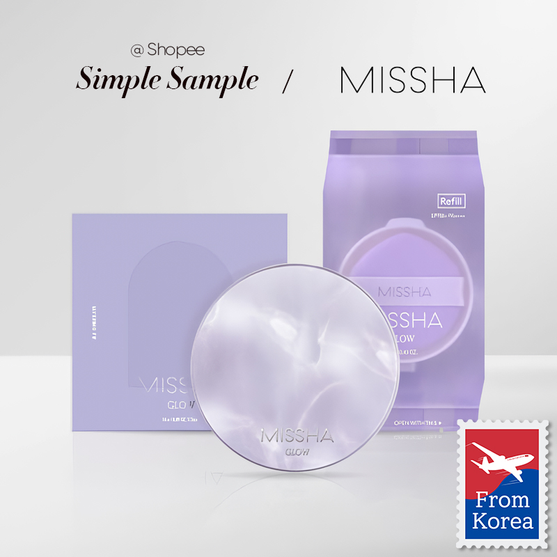 MISSHA Glow Layering Fit Cushion 14g (SPF50+/PA++++) พัฟ 5p