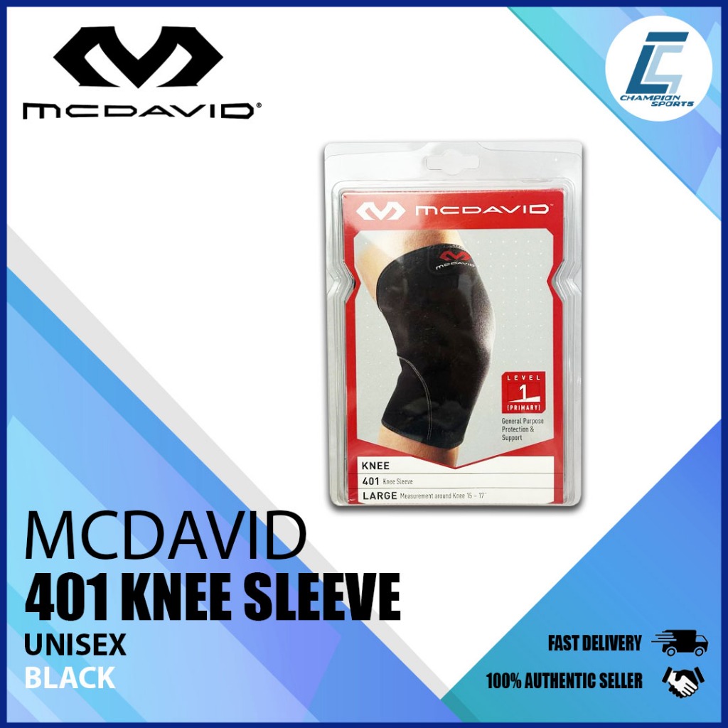 McDavid 401 สนับเข่า (ระดับ 1) (M-401) (Q3/RO)
