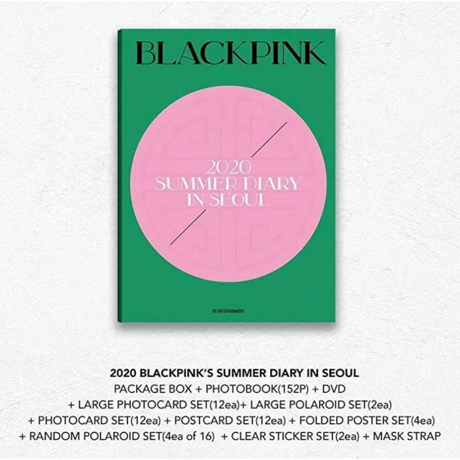 Blackpink 2020 SUMMER DIARY ส่งตรงจากเกาหลี