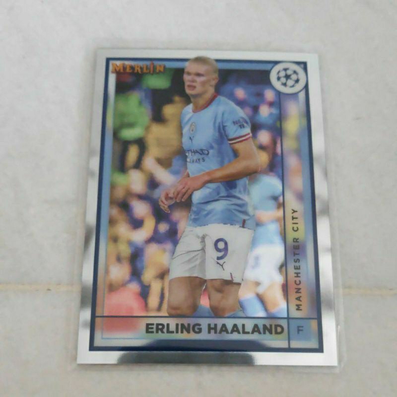 การ์ด Topps Merlin Erling Haaland