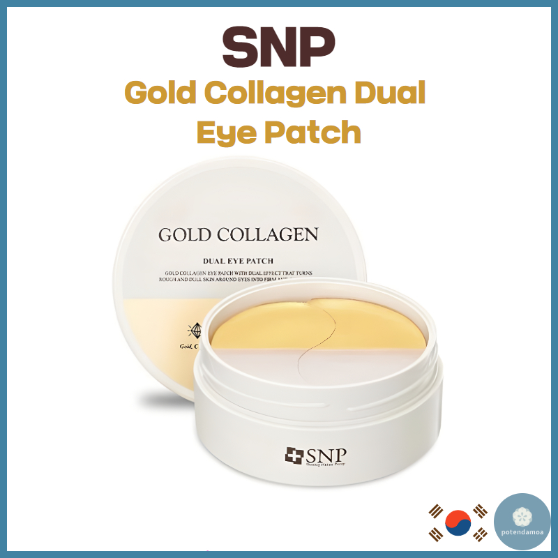 [SNP] Gold Collagen Dual Eye Patch 60 แผ่น