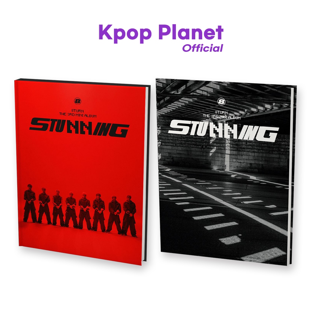 8TURN - 3rd Mini Album [ STUNNING ]