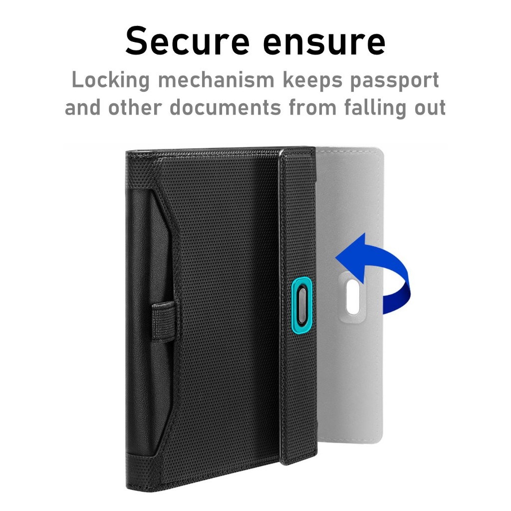 [Spigen] กระเป๋าสตางค์หนังสือเดินทางพร้อมเทคโนโลยี RFID Blocking